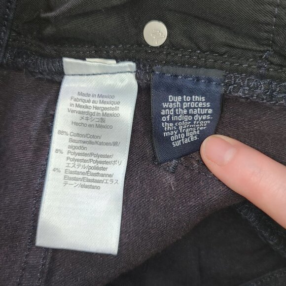 Madewell 9"‎ HIgh-Rise Skinny Jean Dark Blue Wash Size 25 - Picture 10 of 16